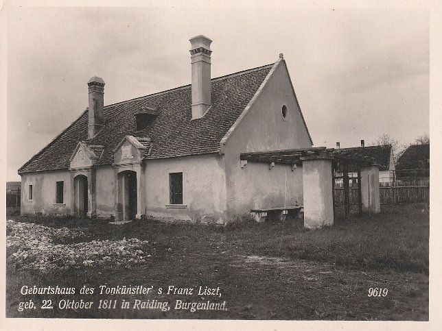 Raiding, Geburtshaus Franz Liszt