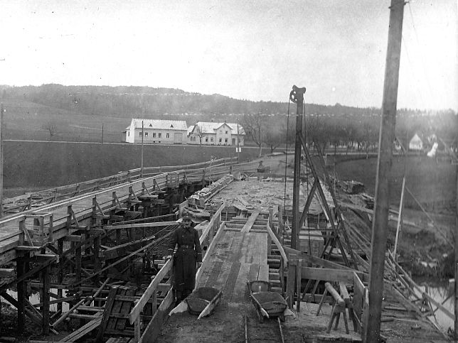 Rudersdorf, Brcke ber den Lahnbach