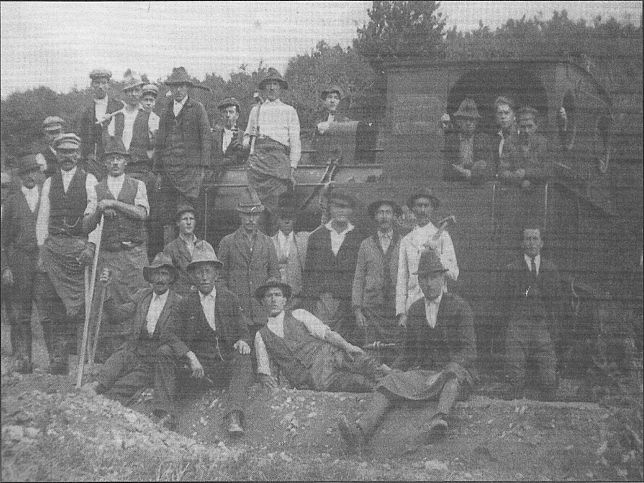 Sieggraben, Straßenbau am Sieggrabener Sattel