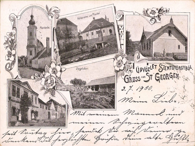 St. Georgen, Mehrbildkarte