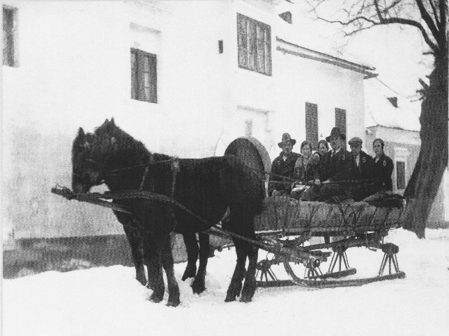 St. Georgen, Pferdeschlitten