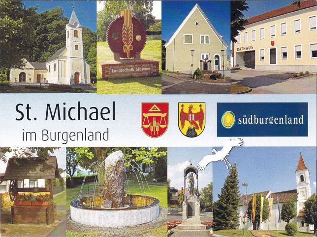 Sankt Michael, Mehrbildkarte