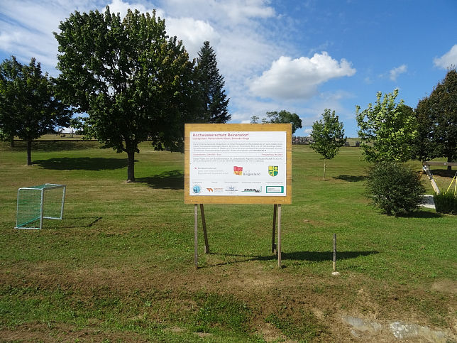 Hochwasserschutz in Reinersdorf